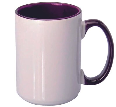 Чашка керамічна 425мл кольорова с4 фото